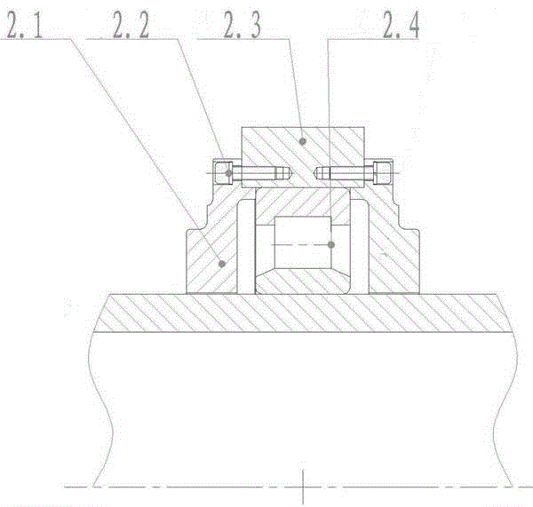 Water cooled centrifugal machine of pipe die sleeve applied to long tube drawing/heating grating system