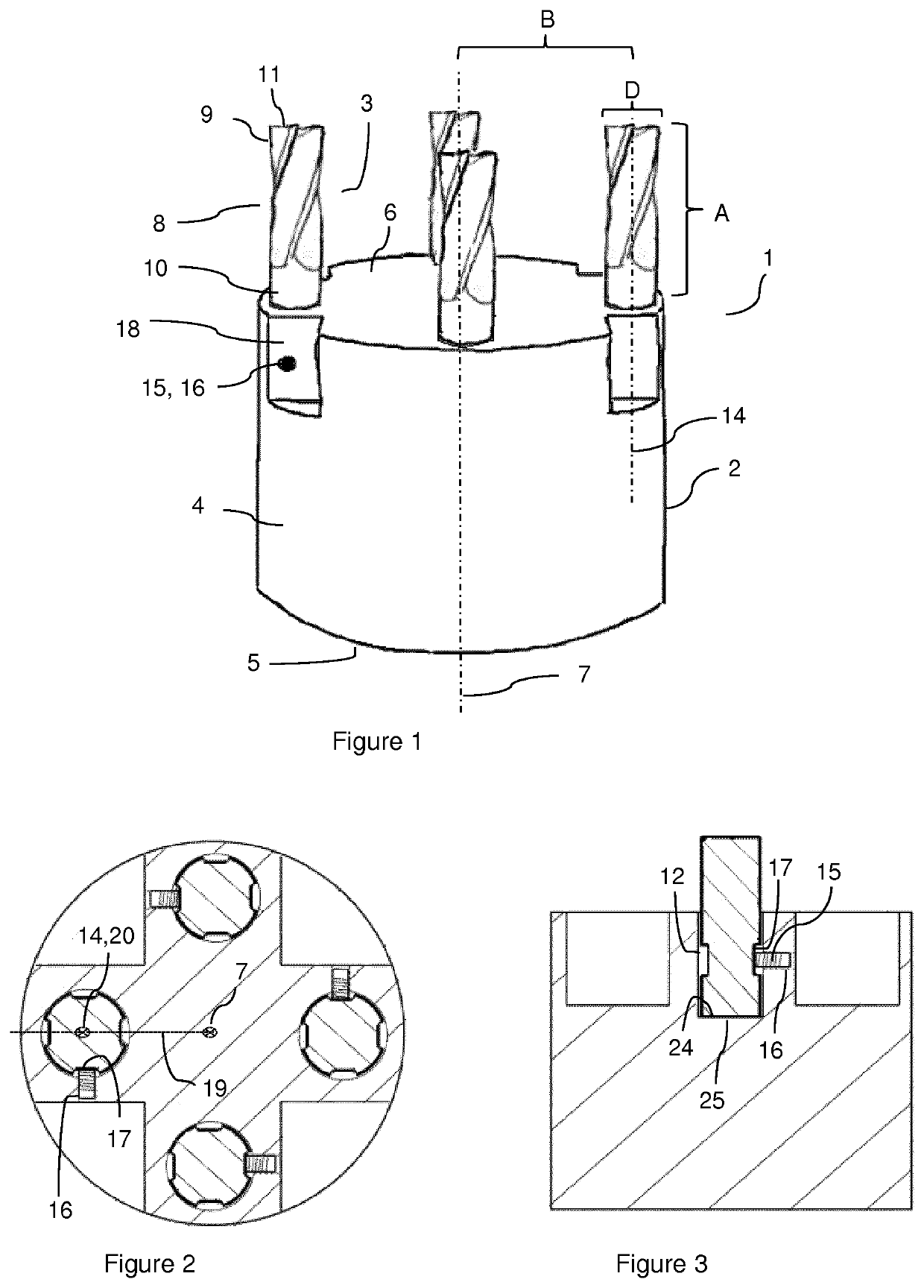 Cutting assembly with multiple cutting tools for milling