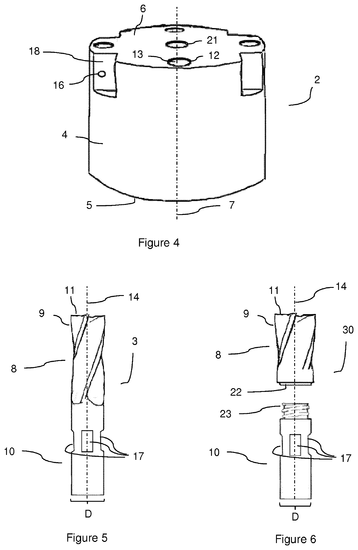 Cutting assembly with multiple cutting tools for milling