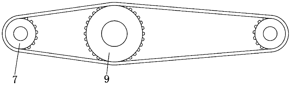 Clamping plate device for epoxy plate stacking robot