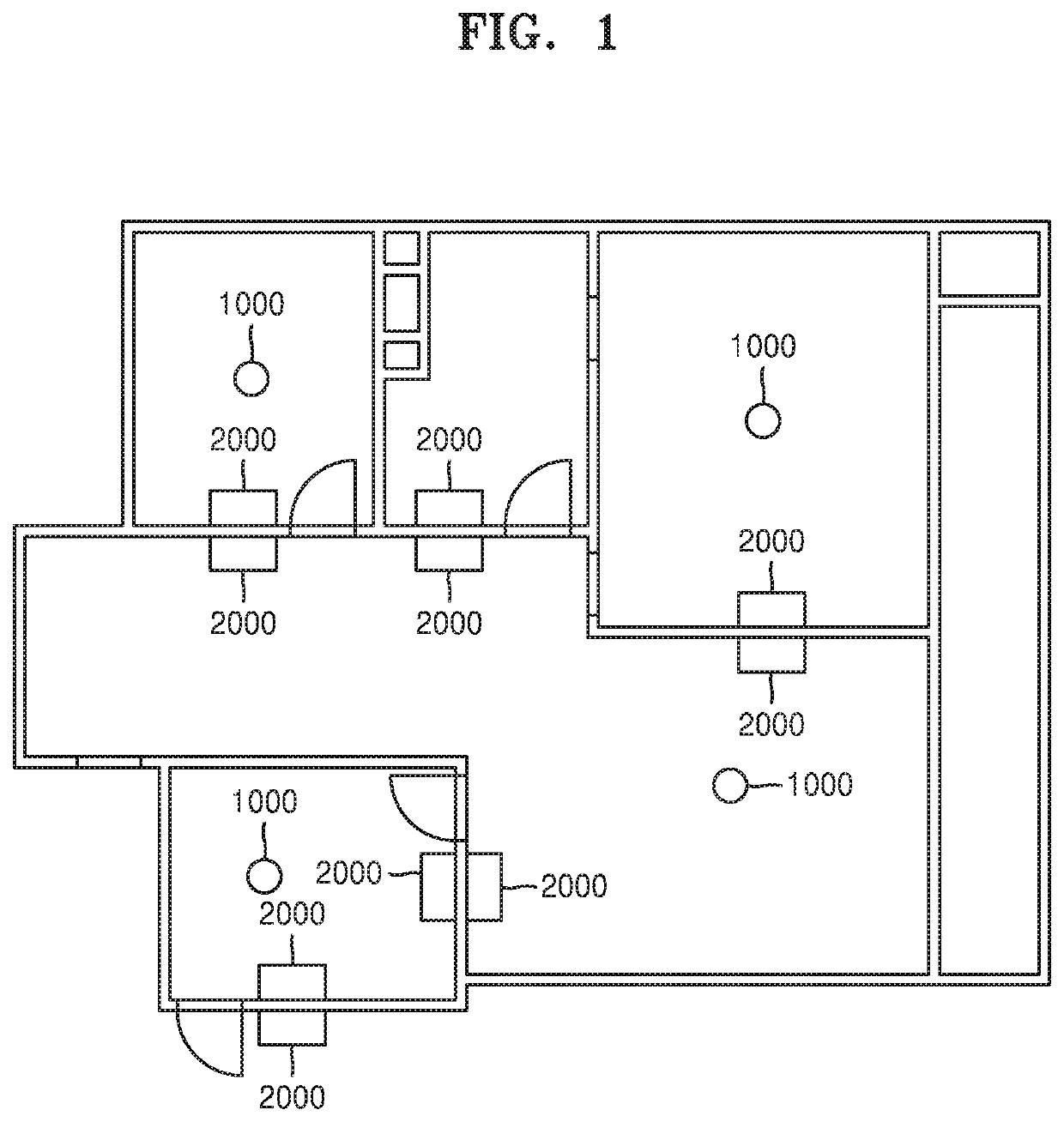 System, method and computer-readable medium for determining location of moving tag based on radio signal