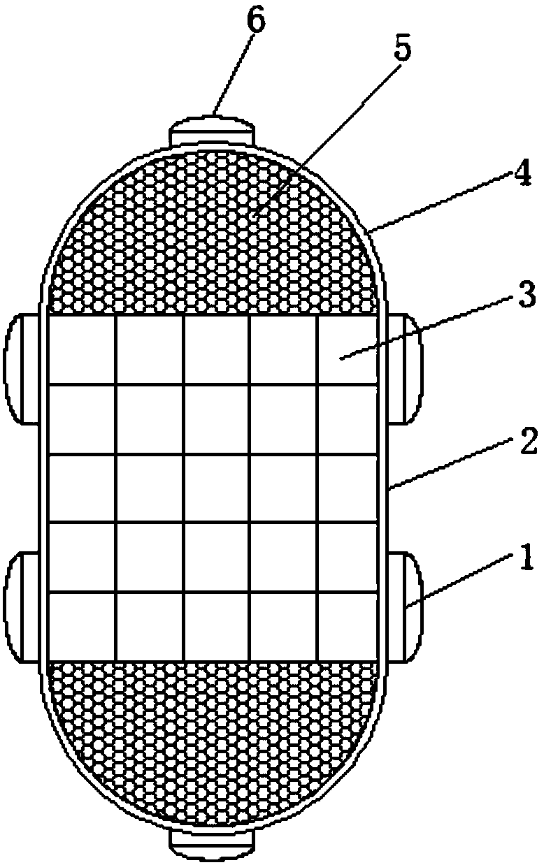 Simple and efficient water pollution treatment device