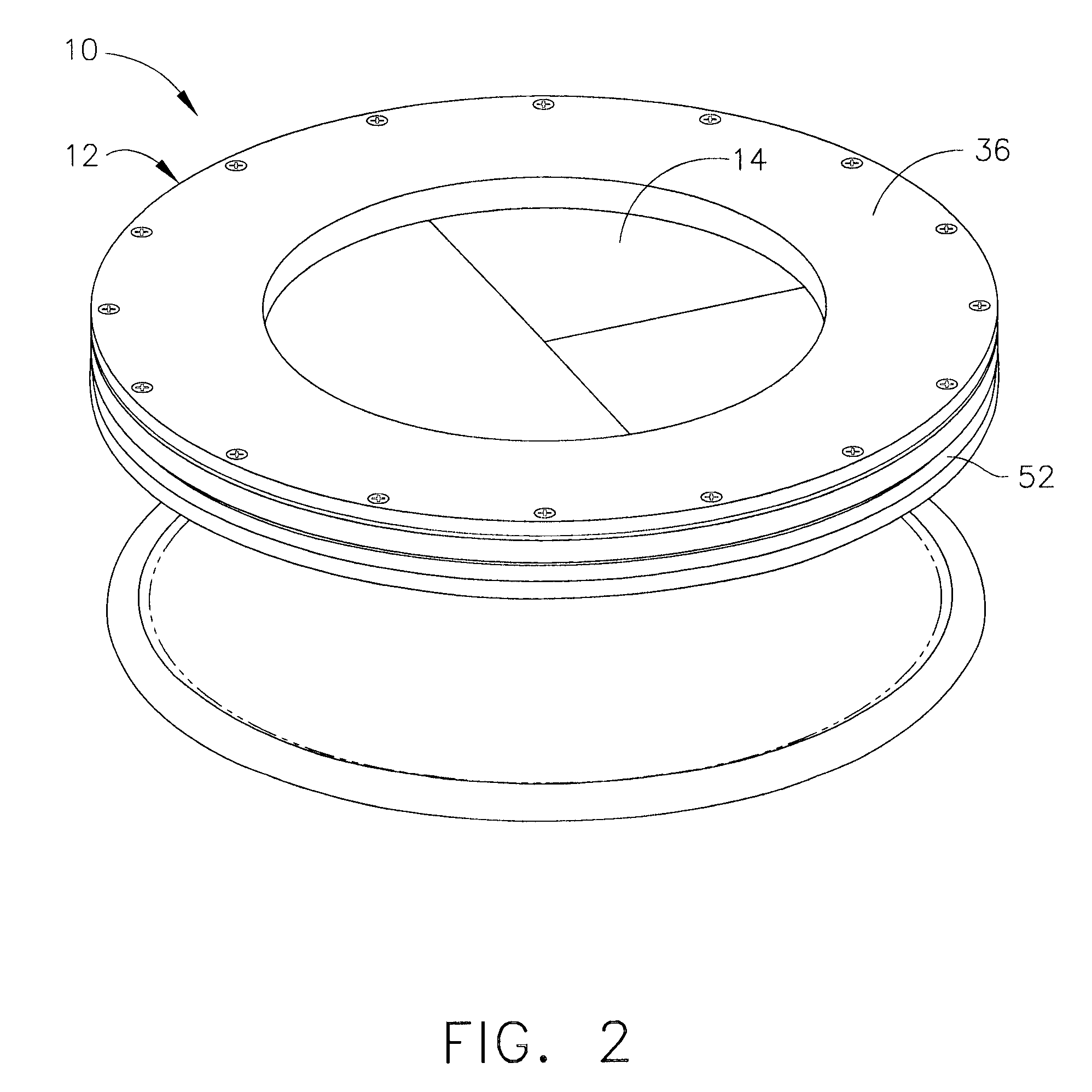 Handoscopy Interwoven Layered Seal Laparoscopic Disk