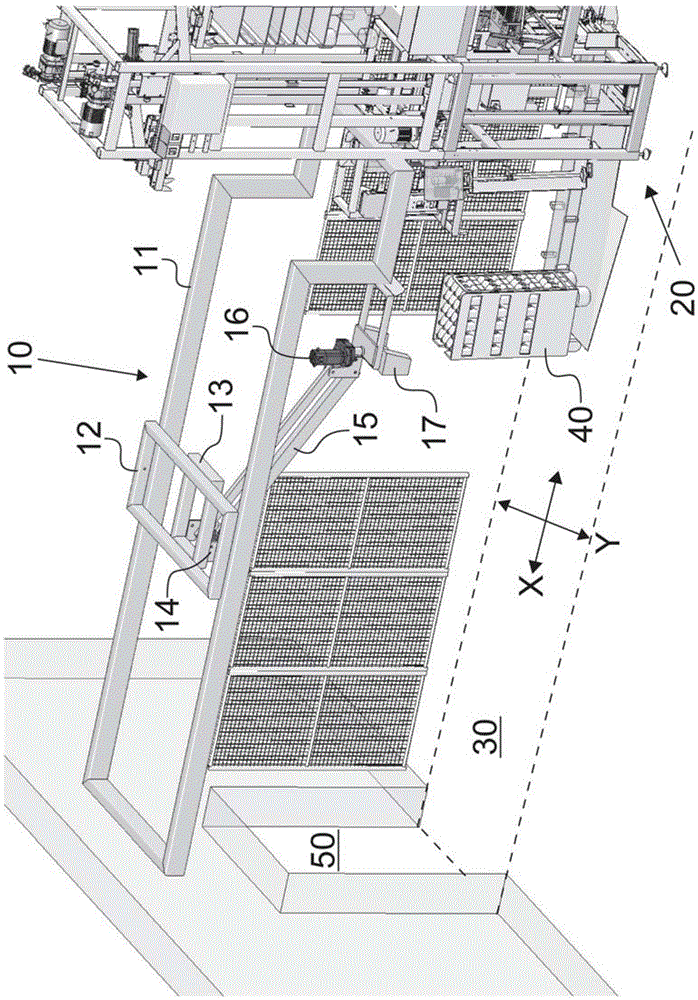 Post-packing overhead coordination conveyor