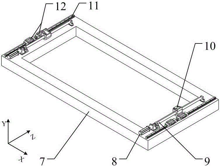 Space six-degrees-of-freedom mechanism used for hypersonic wind tunnel multi-body separation test