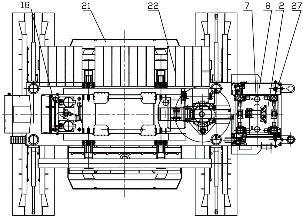 Noiseless steel sheet pile pressing equipment and construction method thereof