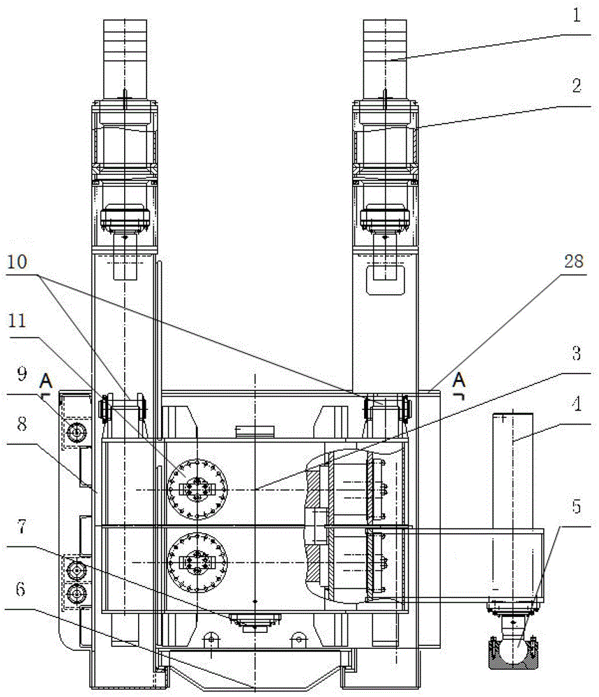 Noiseless steel sheet pile pressing equipment and construction method thereof