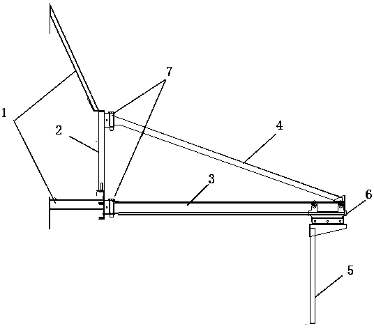 Welding machine suspension bracket