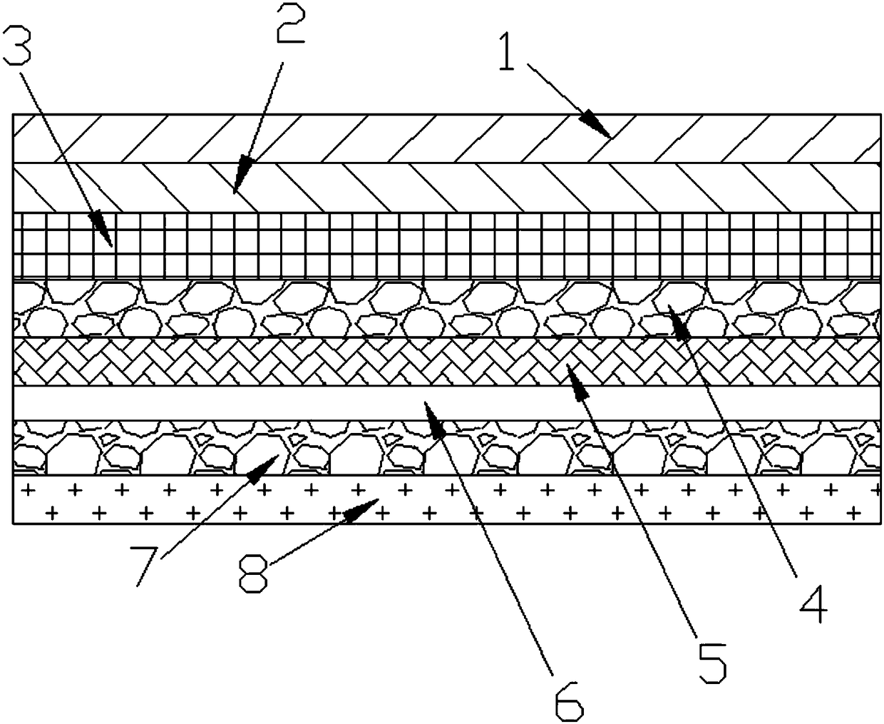 Stably and cleanly stripped glued medical instrument packaging material and preparation method thereof