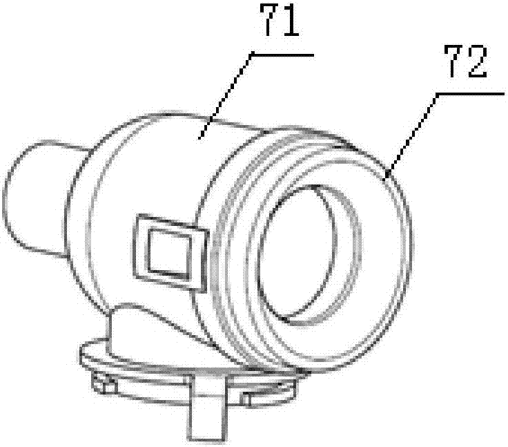 Automobile air conditioner assembly