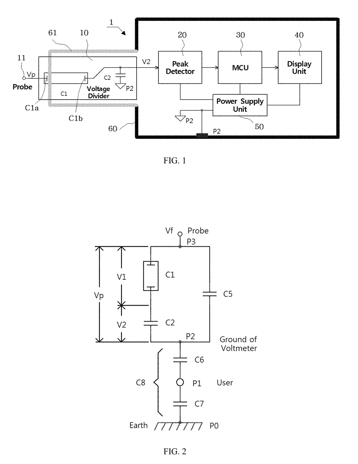 Hand-held voltmeter for electric fence