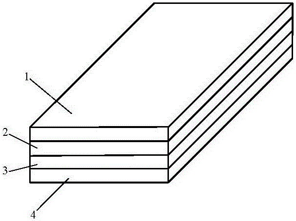 A kind of ogs capacitive touch screen and manufacturing method thereof