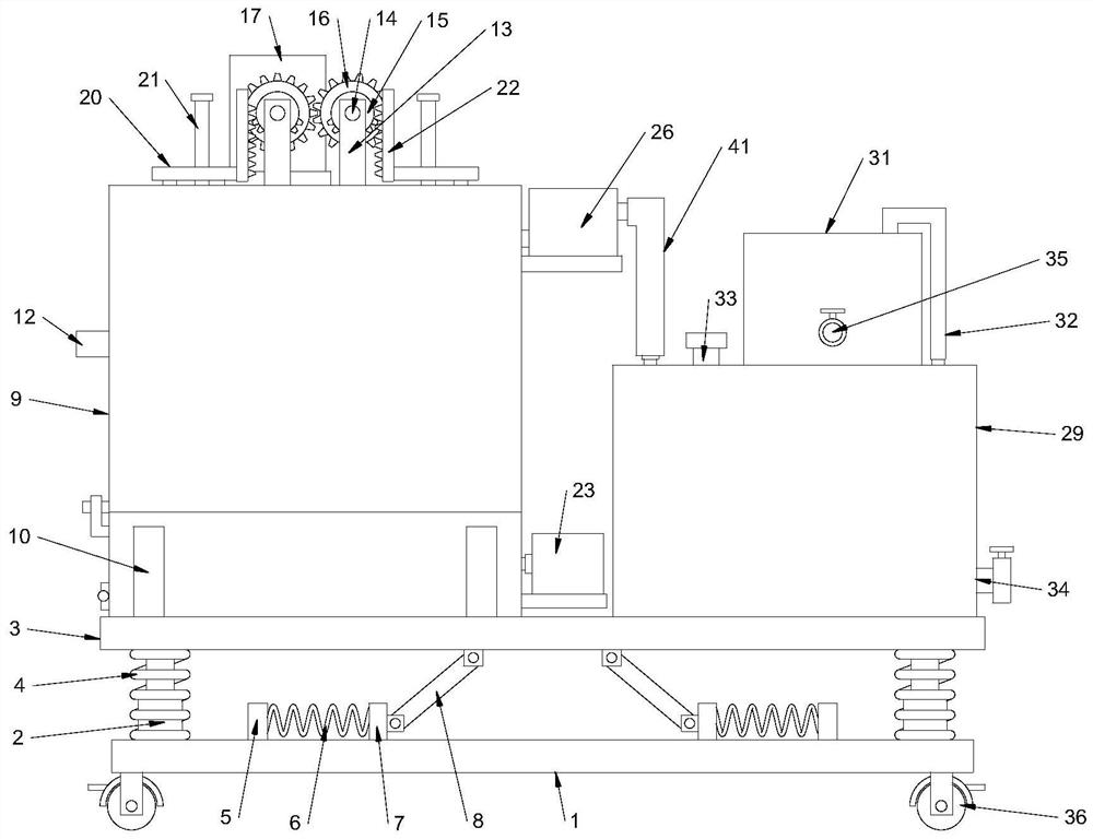 Flue gas deep dedusting and filtering device for coal boiler