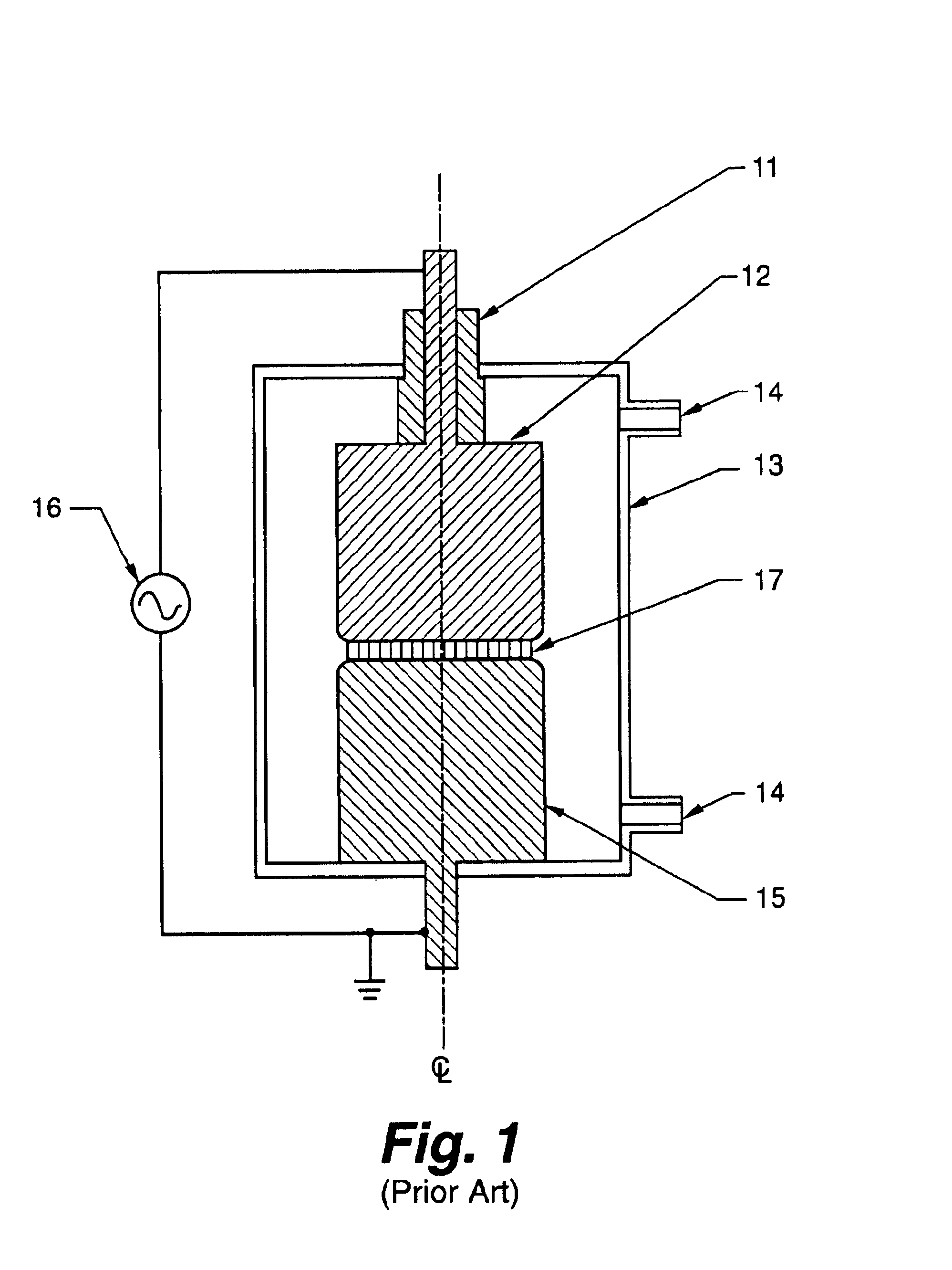 Production of stable, non-thermal atmospheric pressure rf capacitive plasmas using gases other than helium or neon