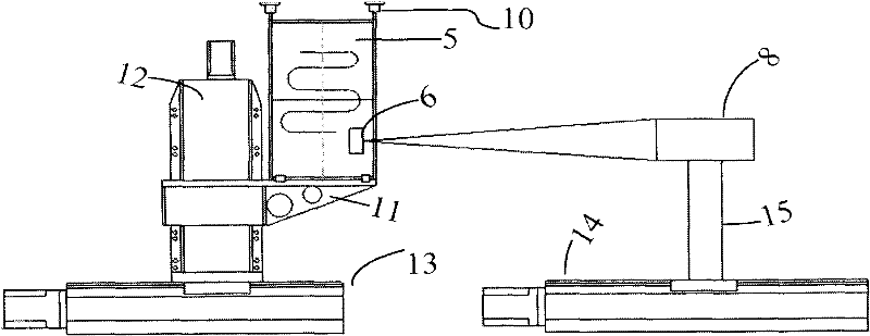 Method and device for detecting internal defects of optical components