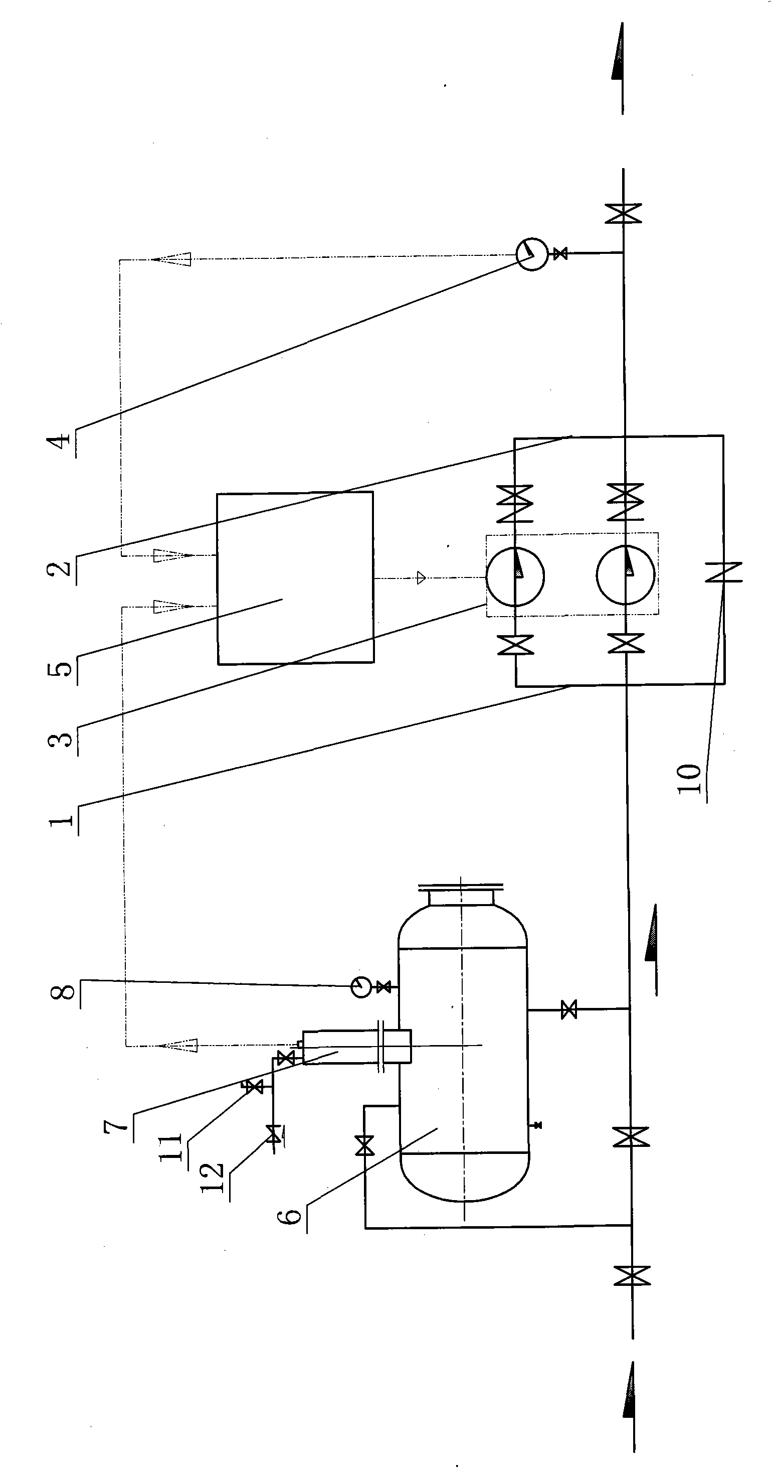 Full-automatic non-negative pressure water supply equipment and water supply method