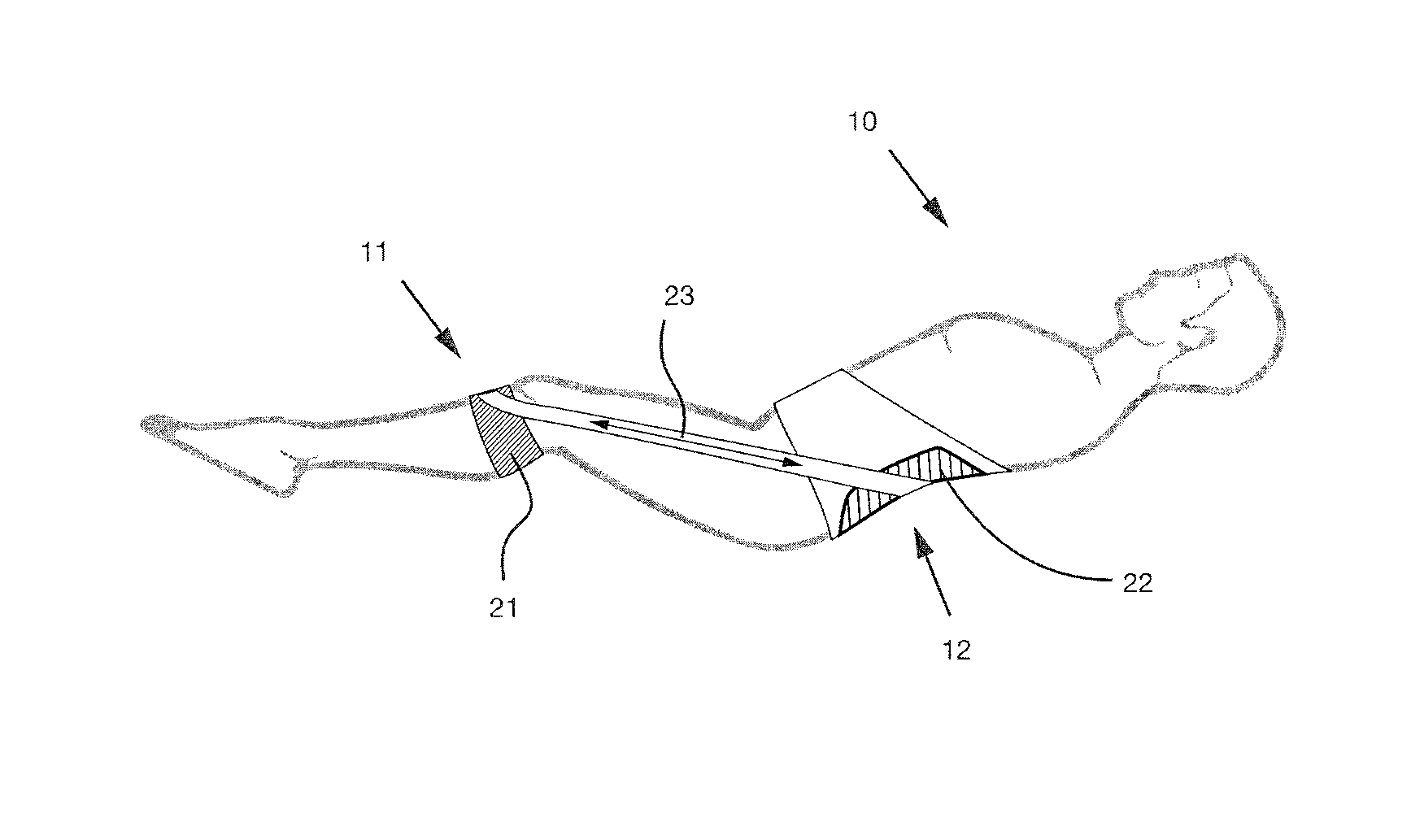 Watersport hiking support system