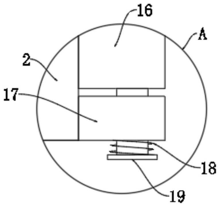 Novel building dump truck hopper capable of reducing dust