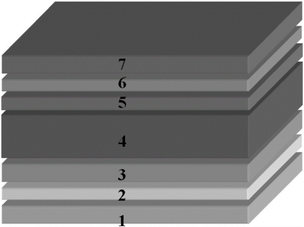 Dual-electron and dual-hole transport layers-based organic solar cell and preparation method thereof