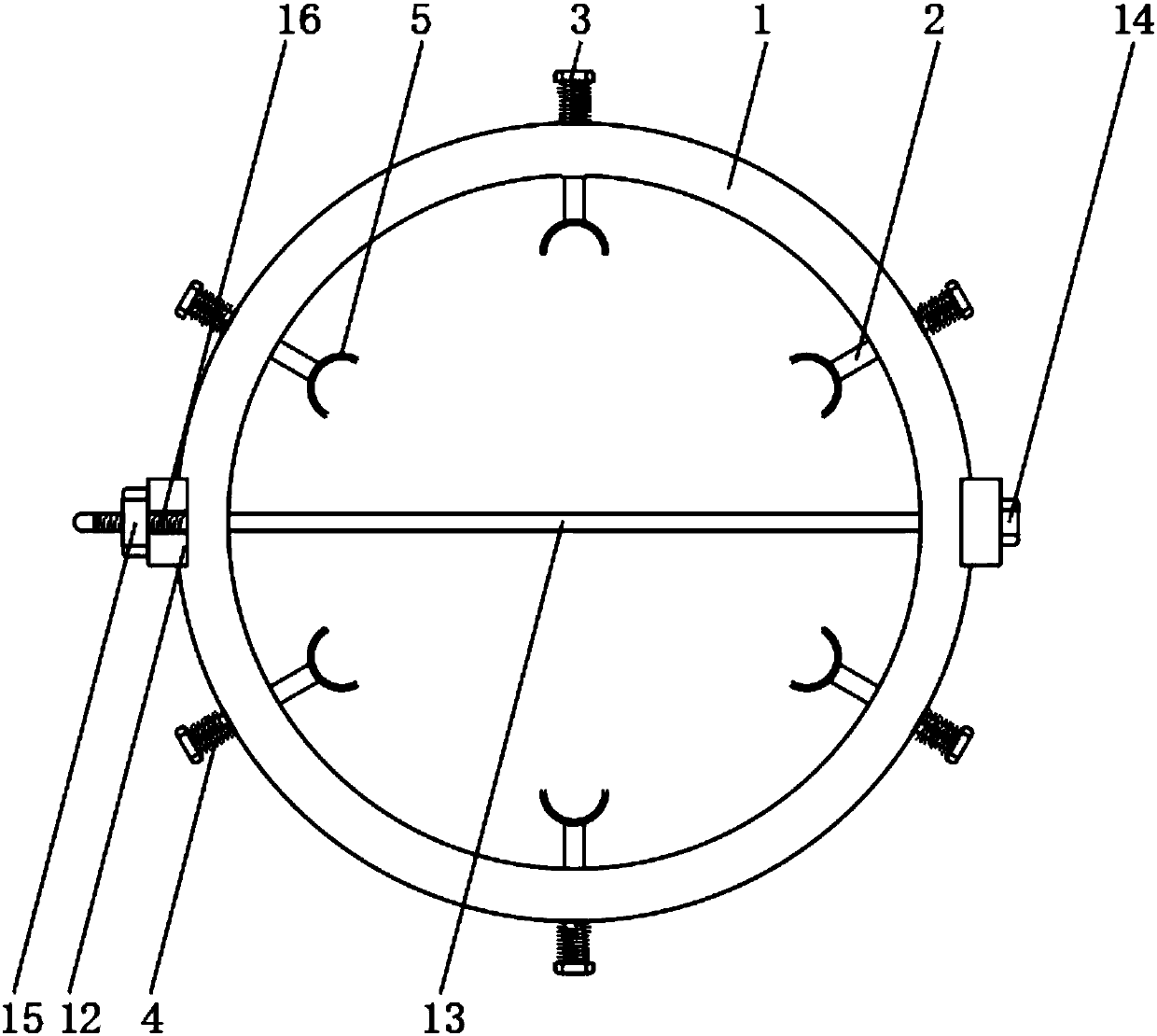 Orthopaedic correction and recovery assisting device