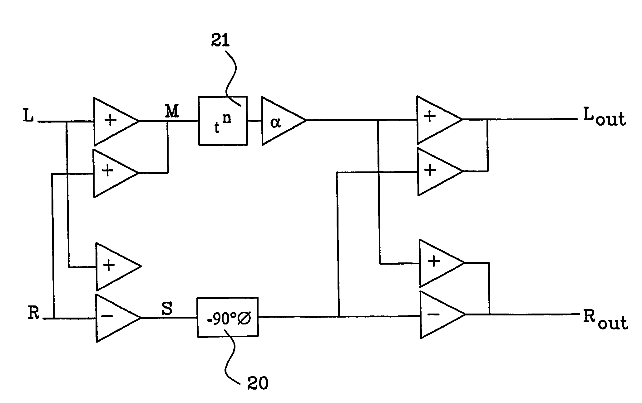 Audio stereo processing method, device and system