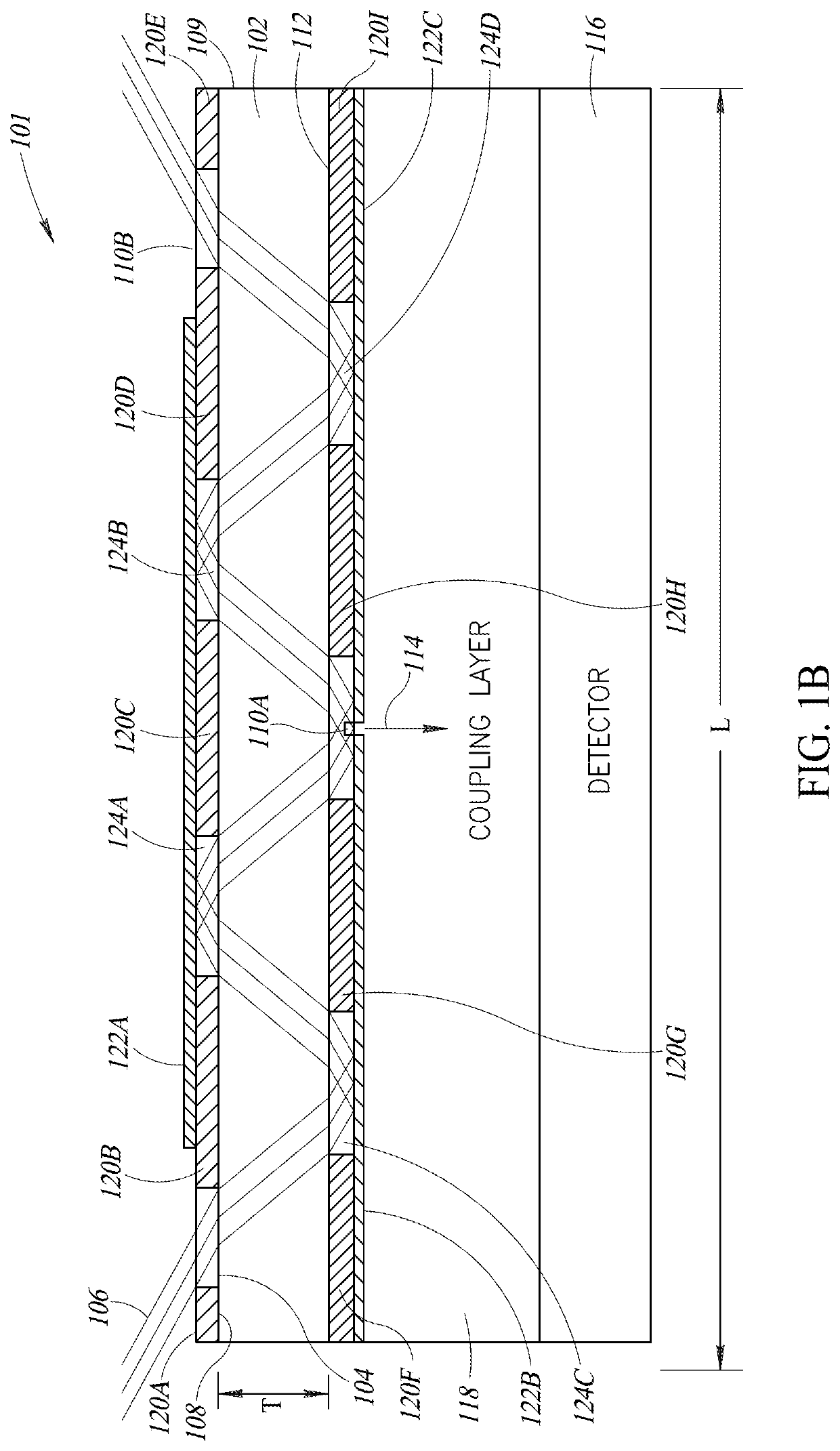 Integration of optical components within a folded optical path