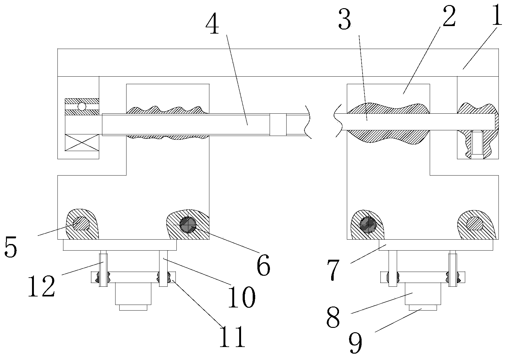 Ceramic tile automatic detection device