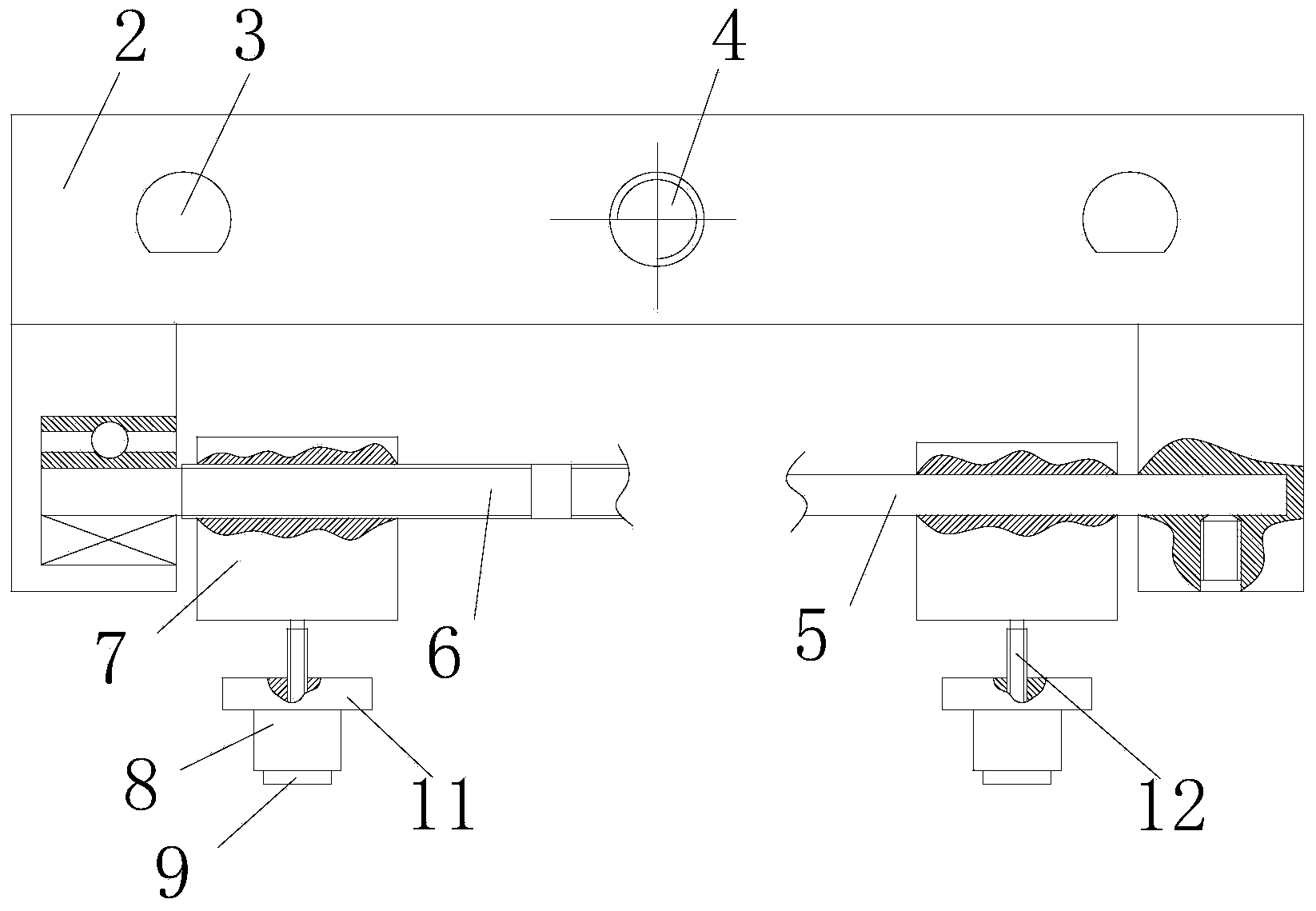 Ceramic tile automatic detection device