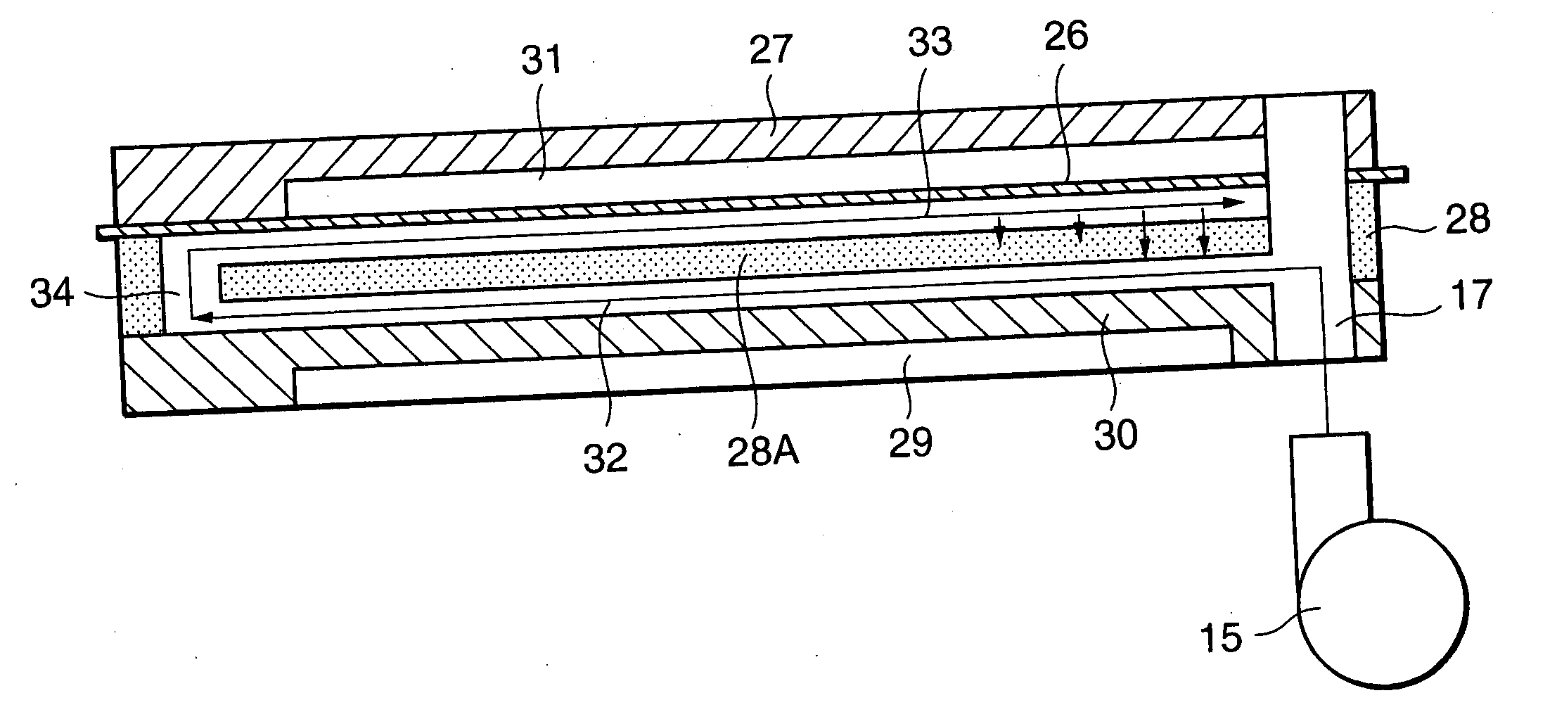 Polymer electrolyte fuel cell and power generation device