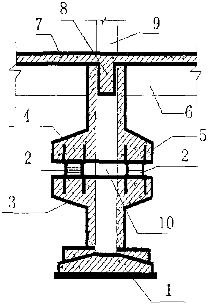 Installation underpinning method for existing framed building reinforced by parallel seismic isolation supports