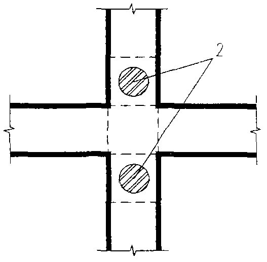 Installation underpinning method for existing framed building reinforced by parallel seismic isolation supports