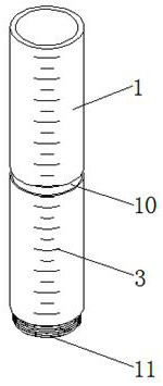 In-situ culture method for content of ammonium nitrogen and nitrate nitrogen in soil in pinus massoniana forest