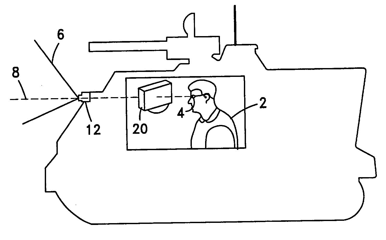 Interactive Virtual Window Vision System For Mobile Platforms