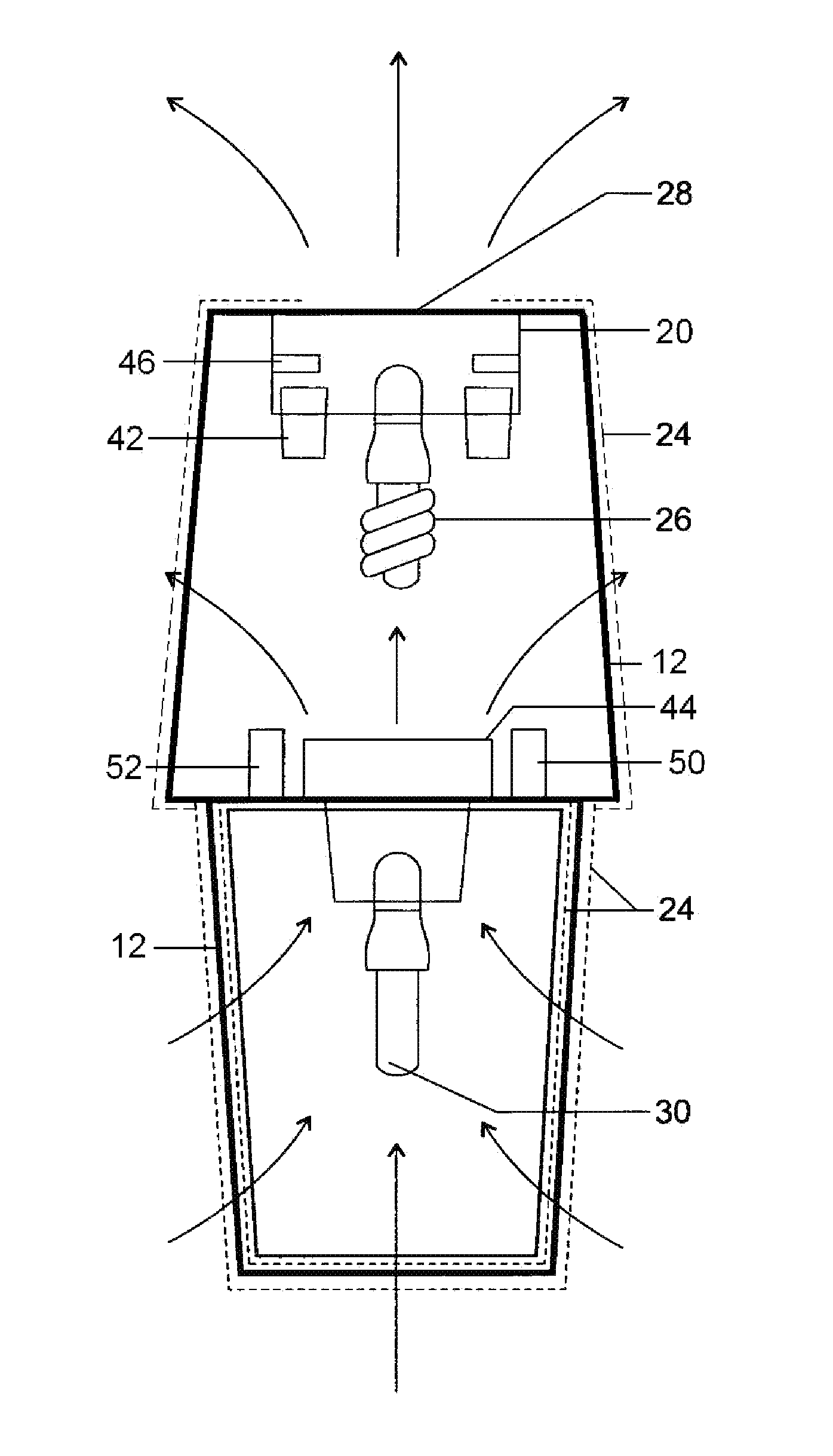 Healthcare cum optimal illumination device