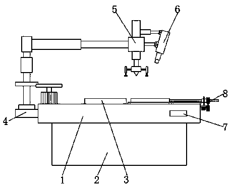 Welding robot with laser vision tracking system