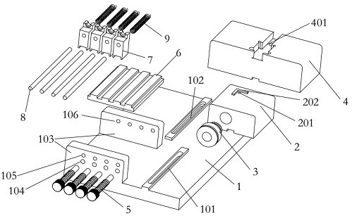 A high-speed optical module passive device custom fiber length fixture