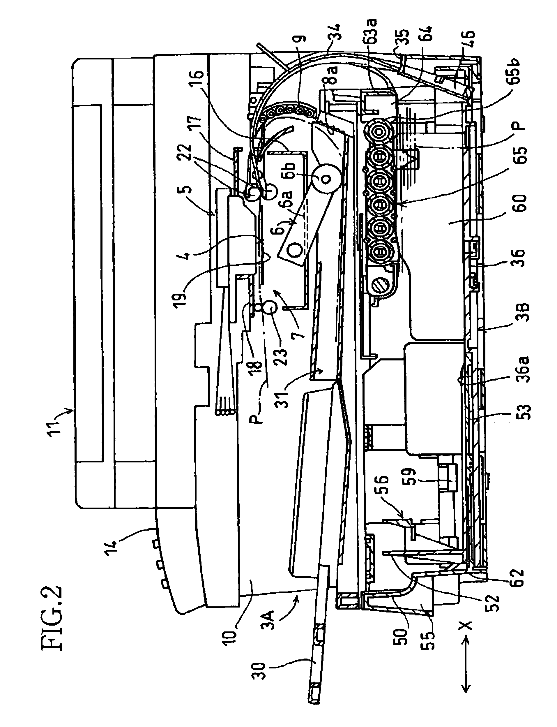 Sheet-supply cassette with an inclined separate plate, and image recording apparatus including sheet-supply cassette installed with a snap-action device