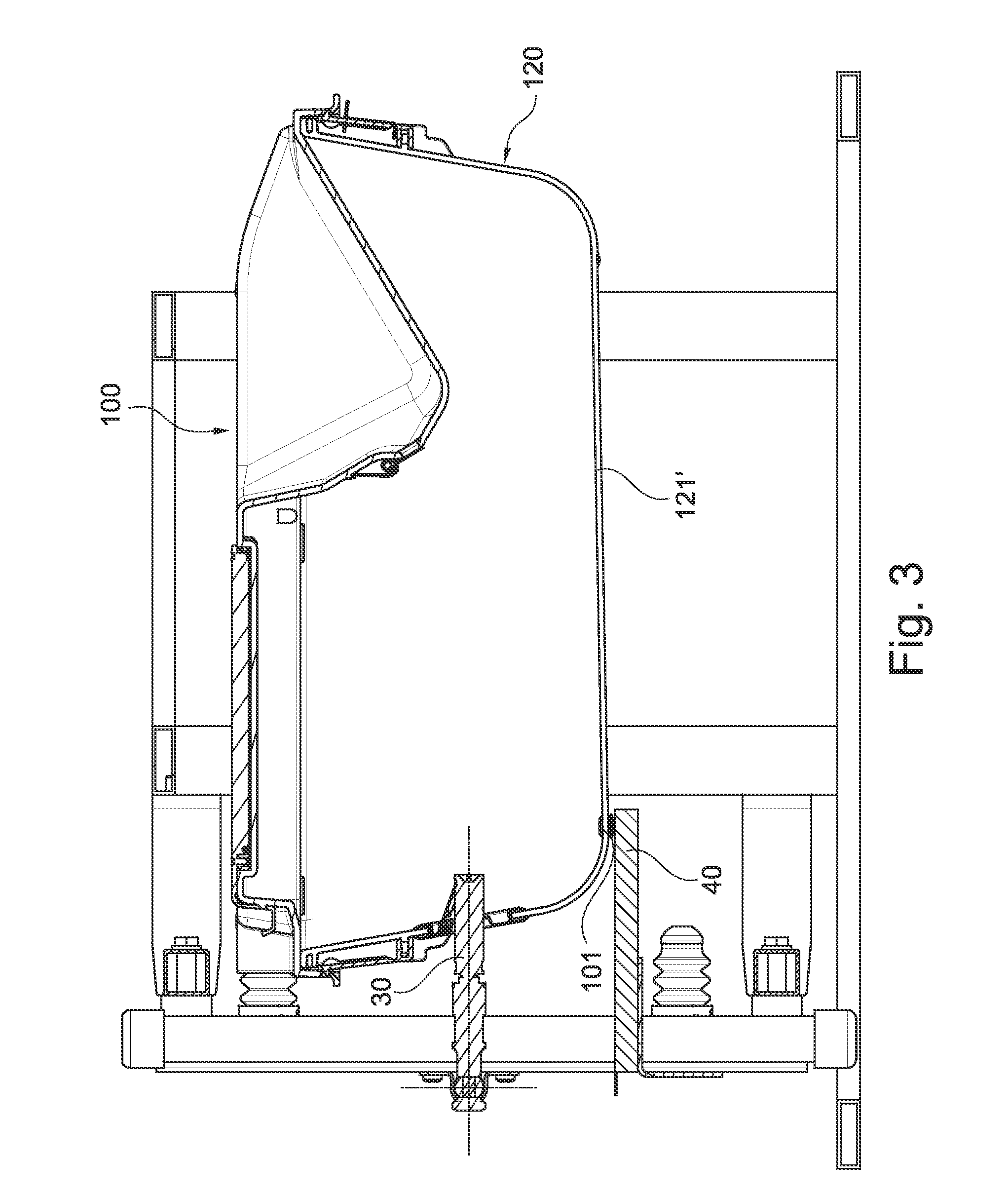 Animal cage with means for automatic detection of cage condition