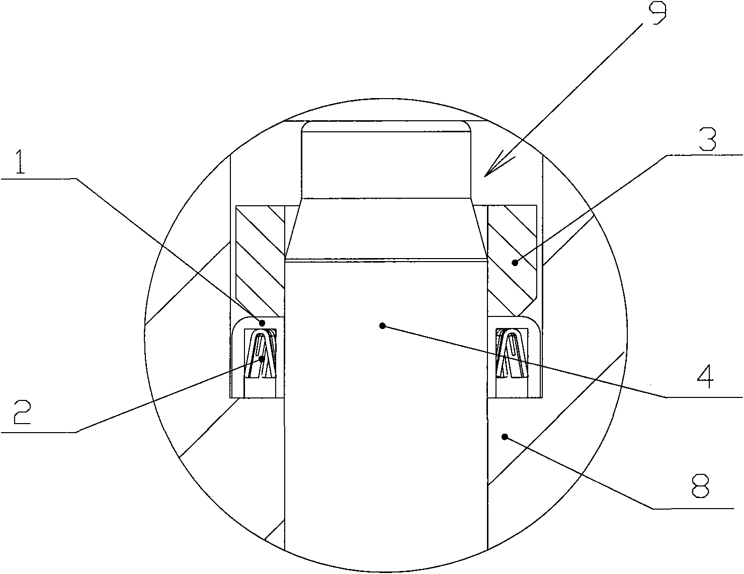 Heating power expansion valve