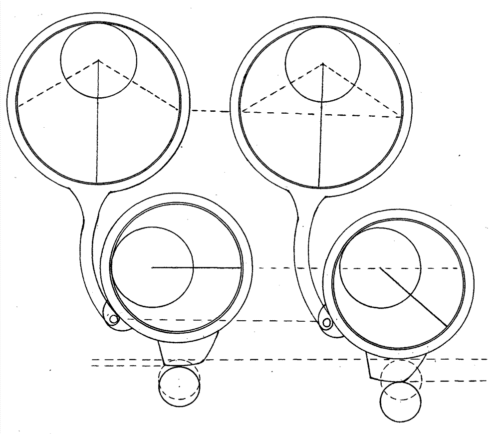 Technology for engine continuous variable valve timing, phase position and lift