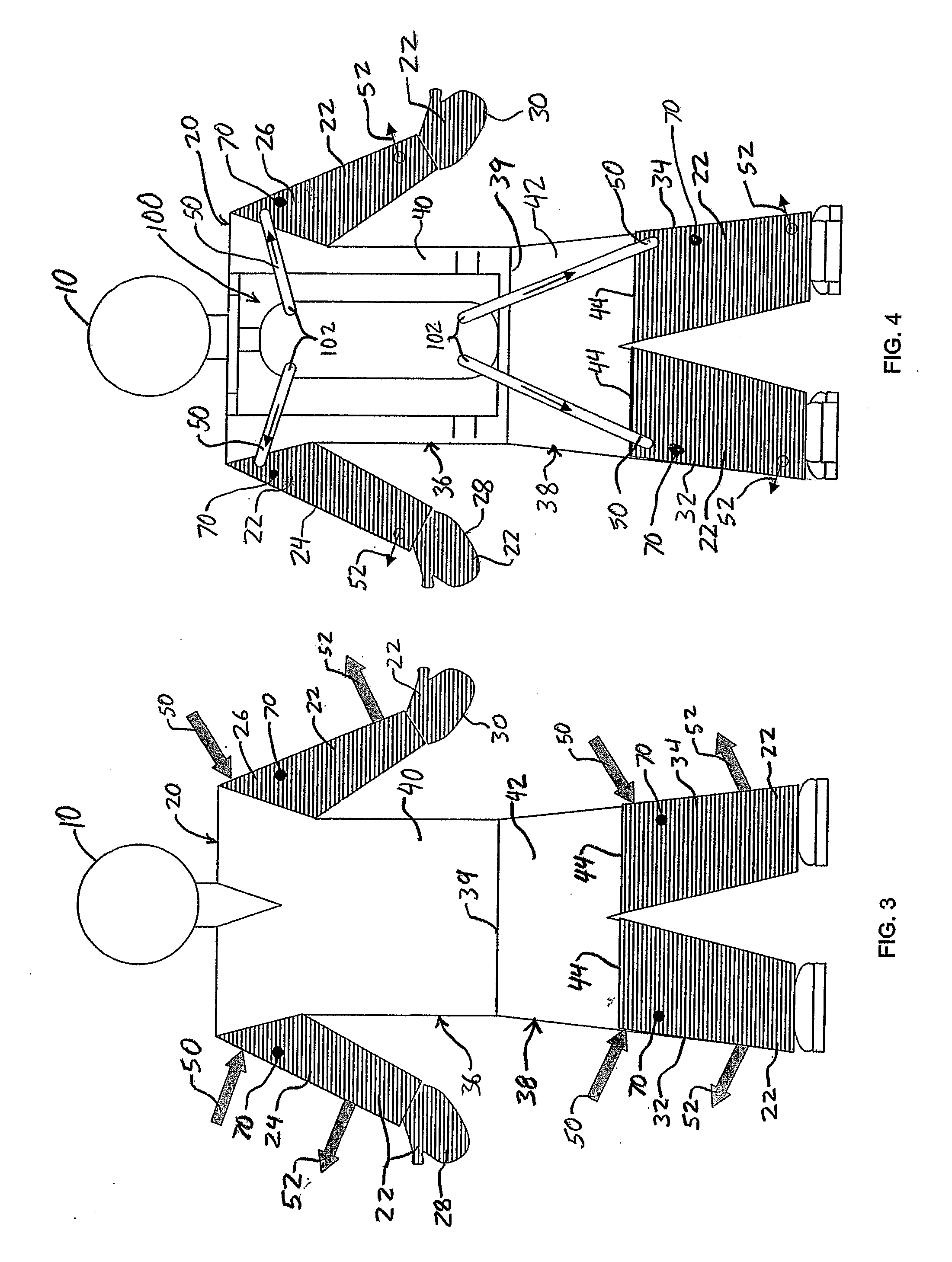 Cooling Garment Having Phase Change Material In Its Extremity Portions