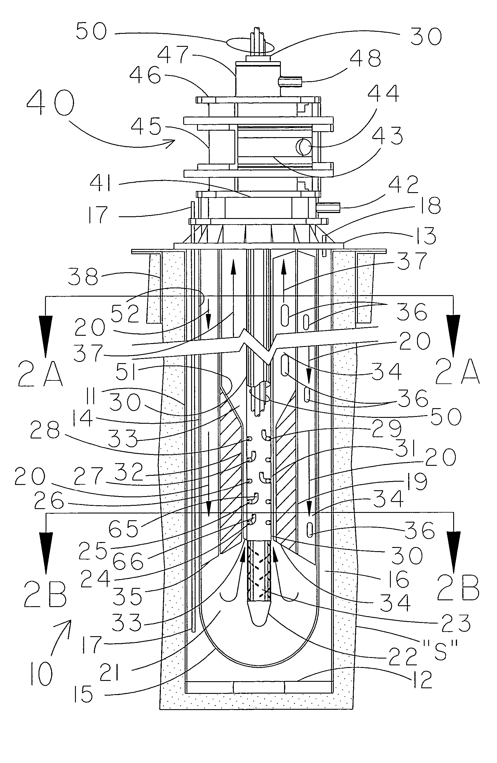 Gravity pressure vessel and related apparatus and methods