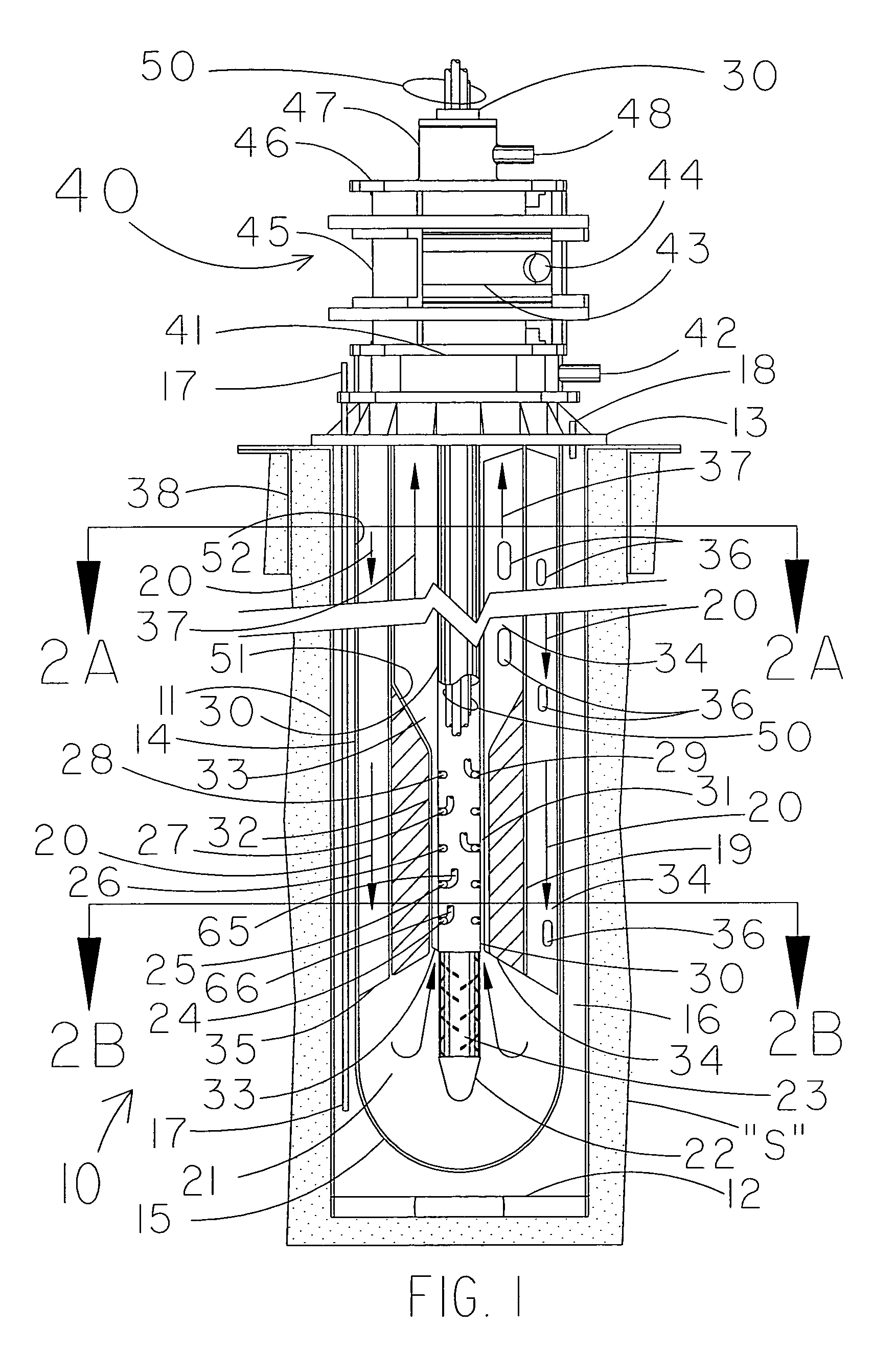 Gravity pressure vessel and related apparatus and methods