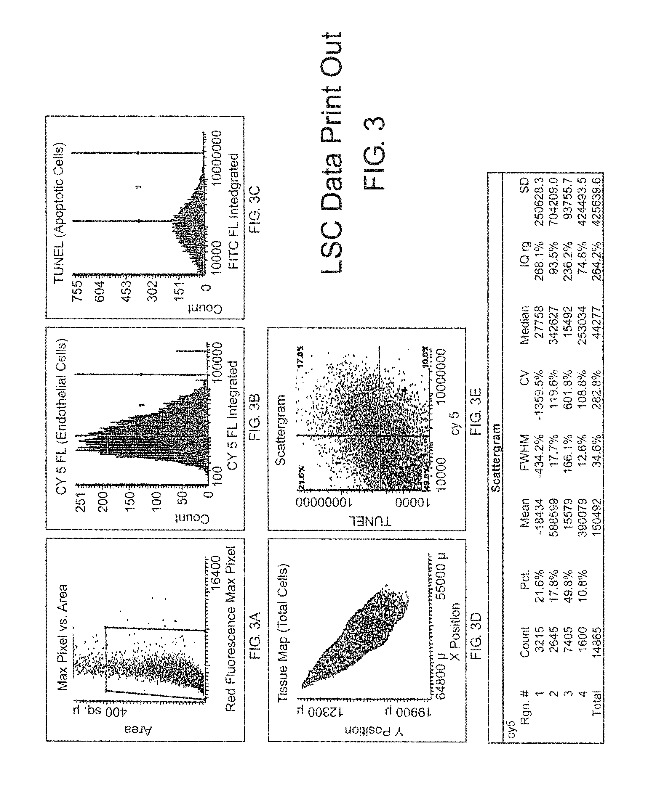 Laser scanning cytometry mediated analysis of therapeutic efficacy in tumors