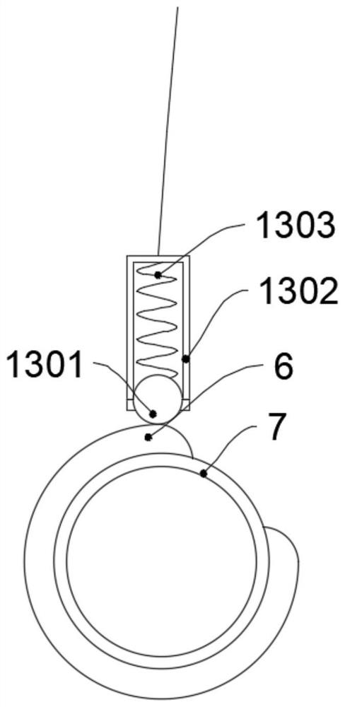 A vortex cyclone type textile fabric dust removal and anti-wrinkle device