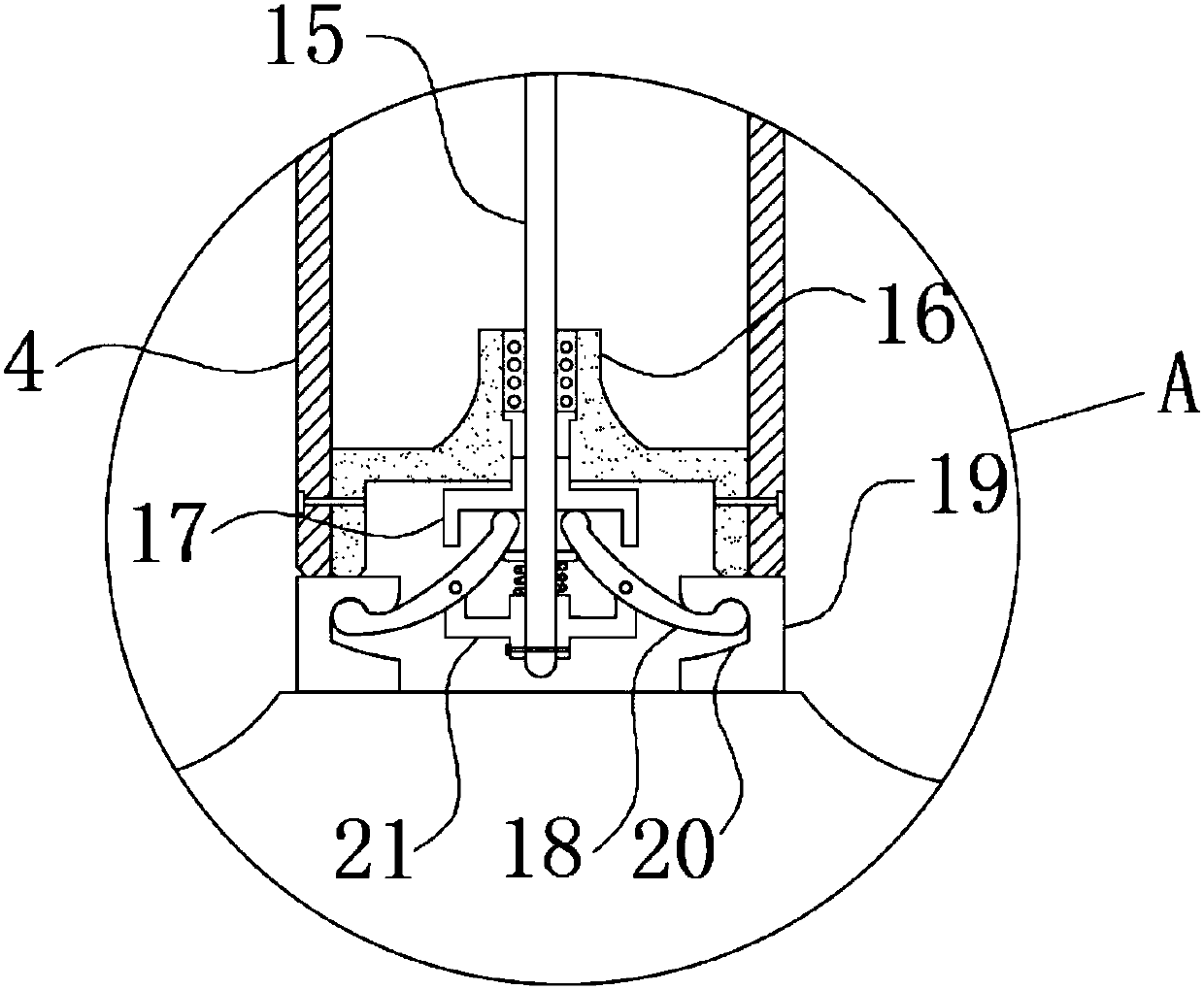 Full-automatic washing machine with internal compartments