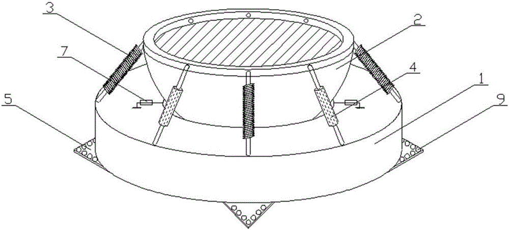 Universal swing track supporting tuned mass damper