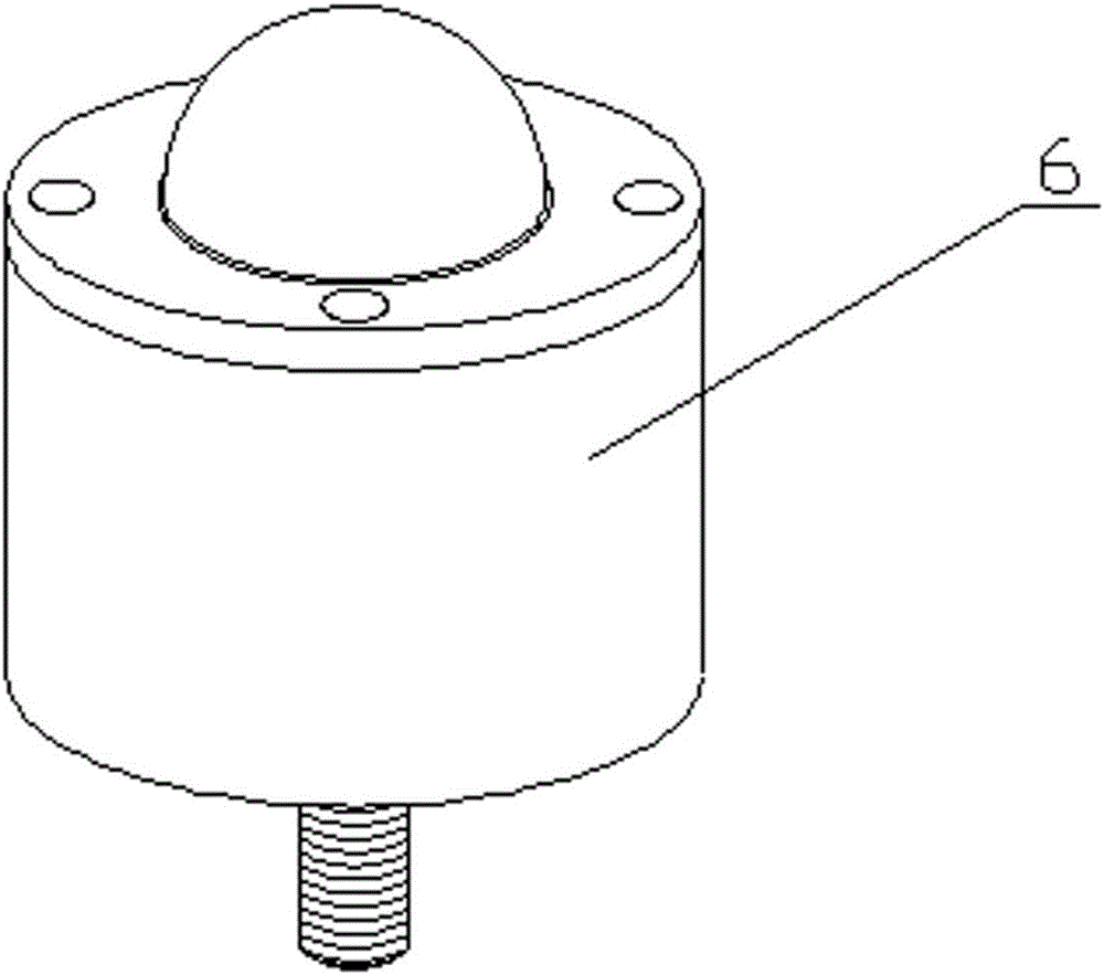 Universal swing track supporting tuned mass damper