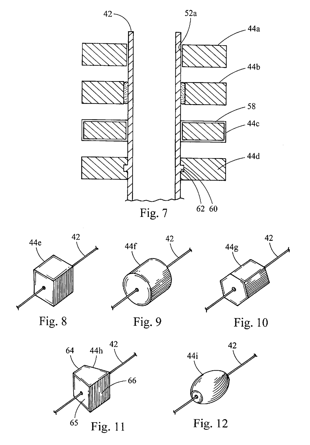 Magnetic anastomosis device having improved delivery