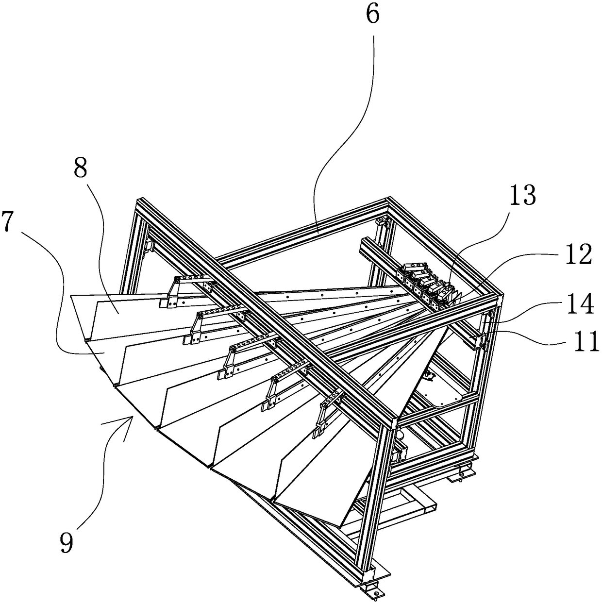 Automatic processing method of surgical drapes